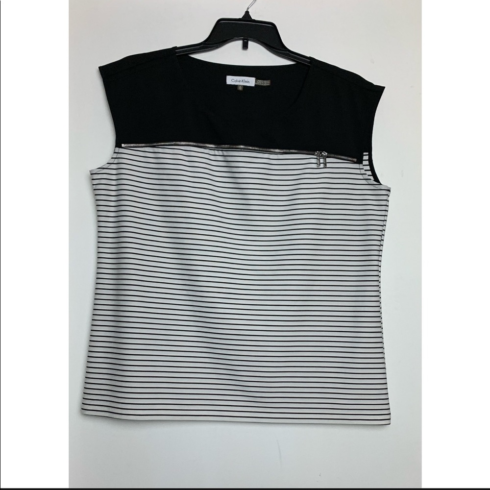 Calvin Klein Striped Blouse
